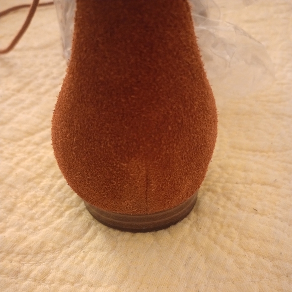 Leather (Suede) Tie-Up Lucky Brand Sandals Size 8 - Picture 10 of 10